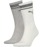 Шкарпетки Puma CREW REGULAR STRIPE 2P UNISEX світло-сірий Уні 39-42 261058001-002