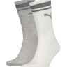 Шкарпетки Puma CREW REGULAR STRIPE 2P UNISEX світло-сірий Уні 39-42 261058001-002