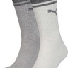 Шкарпетки Puma CREW REGULAR STRIPE 2P UNISEX світло-сірий Уні 39-42 261058001-002
