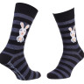 Шкарпетки LAPINS CRETINS LAPIN ET RAYURES чорний Діт 39-42 93153261-4