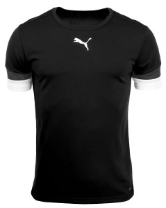 Футболка Puma teamRISE Jersey Jr чорний Діт 704938-03