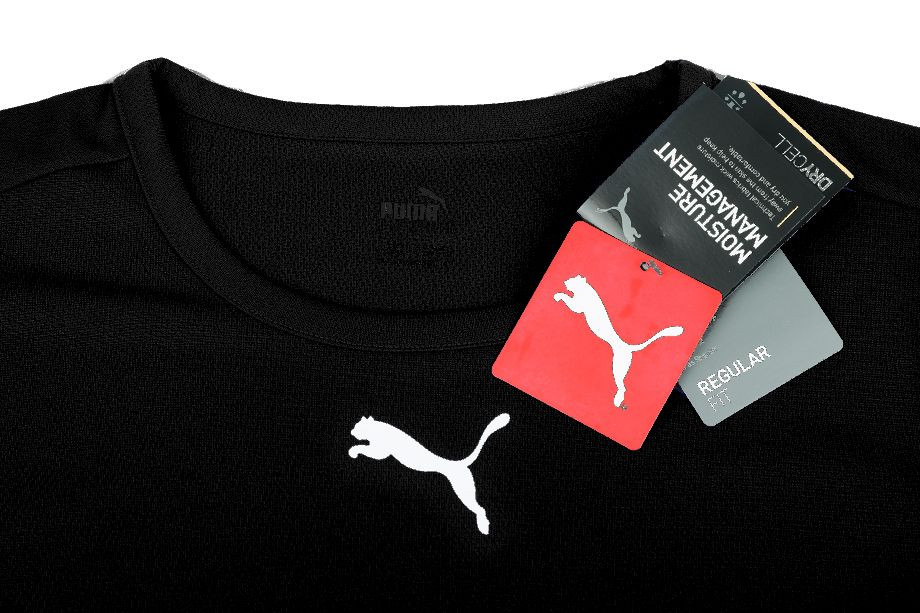 Футболка Puma teamRISE Jersey Jr чорний Діт 704938-03