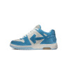 Кросівки Off-White OOO Low Out Of Office Suede White Light Blue OMIA189S22LEA0080140