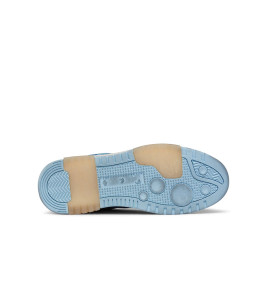 Кросівки Off-White OOO Low Out Of Office Suede White Light Blue OMIA189S22LEA0080140