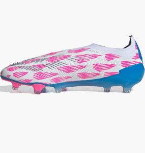 Бутси Adidas Predator Elite Laceless Firm Ground Soccer Cleats White/Pink IF8864
