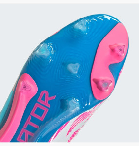 Бутси Adidas Predator Elite Laceless Firm Ground Soccer Cleats White/Pink IF8864