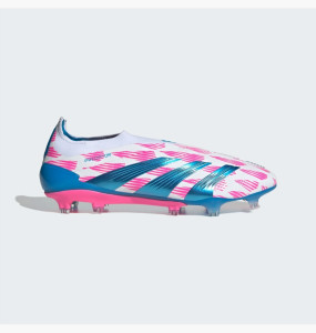 Бутси Adidas Predator Elite Laceless Firm Ground Soccer Cleats White/Pink IF8864