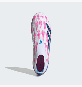 Бутси Adidas Predator Elite Laceless Firm Ground Soccer Cleats White/Pink IF8864