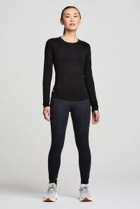 Футболка Saucony PEREGRINE MERINO LONG SLEEVE 800470-BK