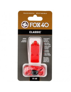 Свисток FOX 40 Whistle Classic Safety 9903-0108 Червоний universal (72145) 9903-0108