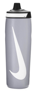 Пляшка Nike REFUEL BOTTLE 24 OZ сірий, чорний, білий Уні 709 мл N.100.7666.086.24