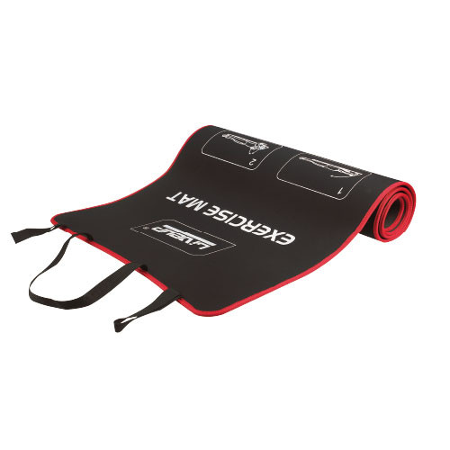 Килимок для тренувань NEOPRENE EVA MAT чорний Уні 180х60х0.6см LS3258