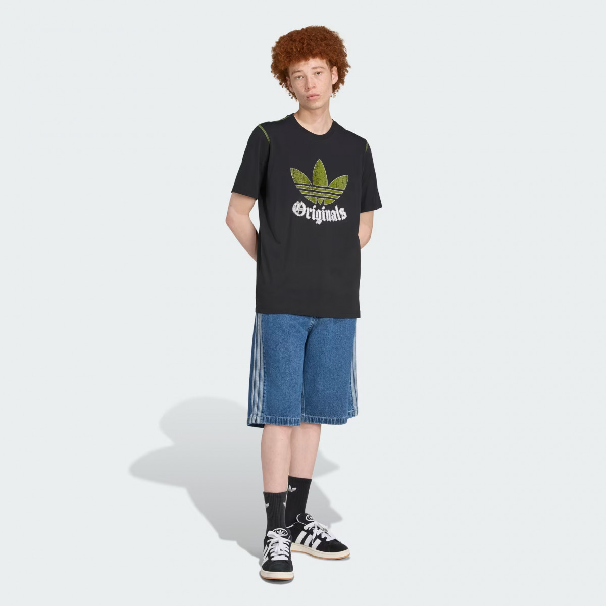 Футболка GRFX TEE JY2761 Adidas 2XL Чорний JY2761
