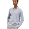 Поло з довгими рукавами 1038209-12035 Tom Tailor L Сірий 1038209-12035