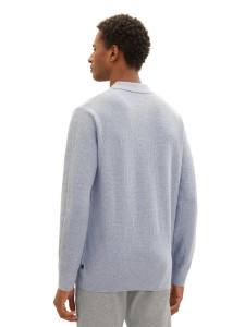 Поло з довгими рукавами 1038209-12035 Tom Tailor L Сірий 1038209-12035