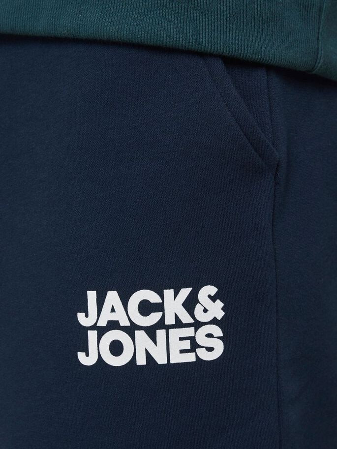 Шорти JJINEWSOFT SWEAT SHORTS GMS STS 12186787 Navy Blazer Jack&Jones L Темно-синій 12186787NavyBlazer