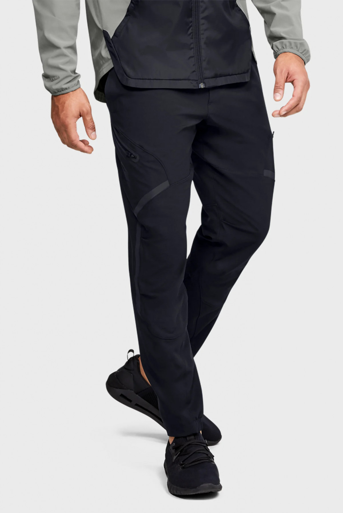 Штани спортивні UA UNSTOPPABLE CARGO PANTS 1352026-001 Under Armour S Чорний 1352026-001