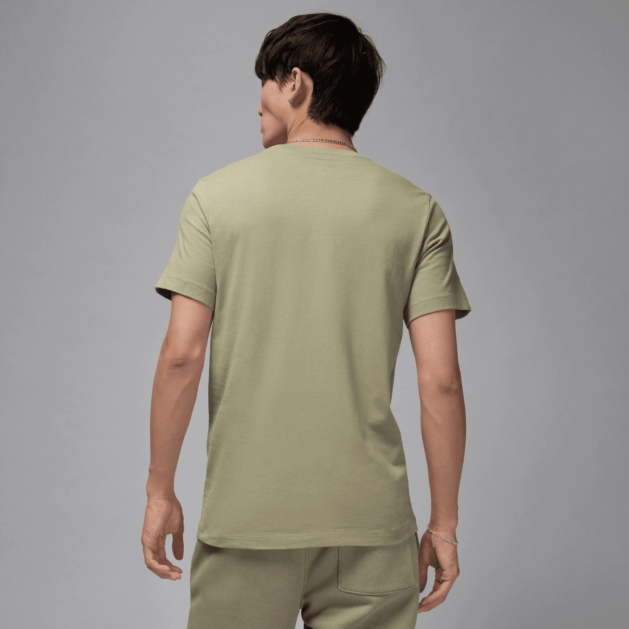 Футболка чоловіча Air Jordan Jumpman Emb Ss Crew Olive DC7485-238