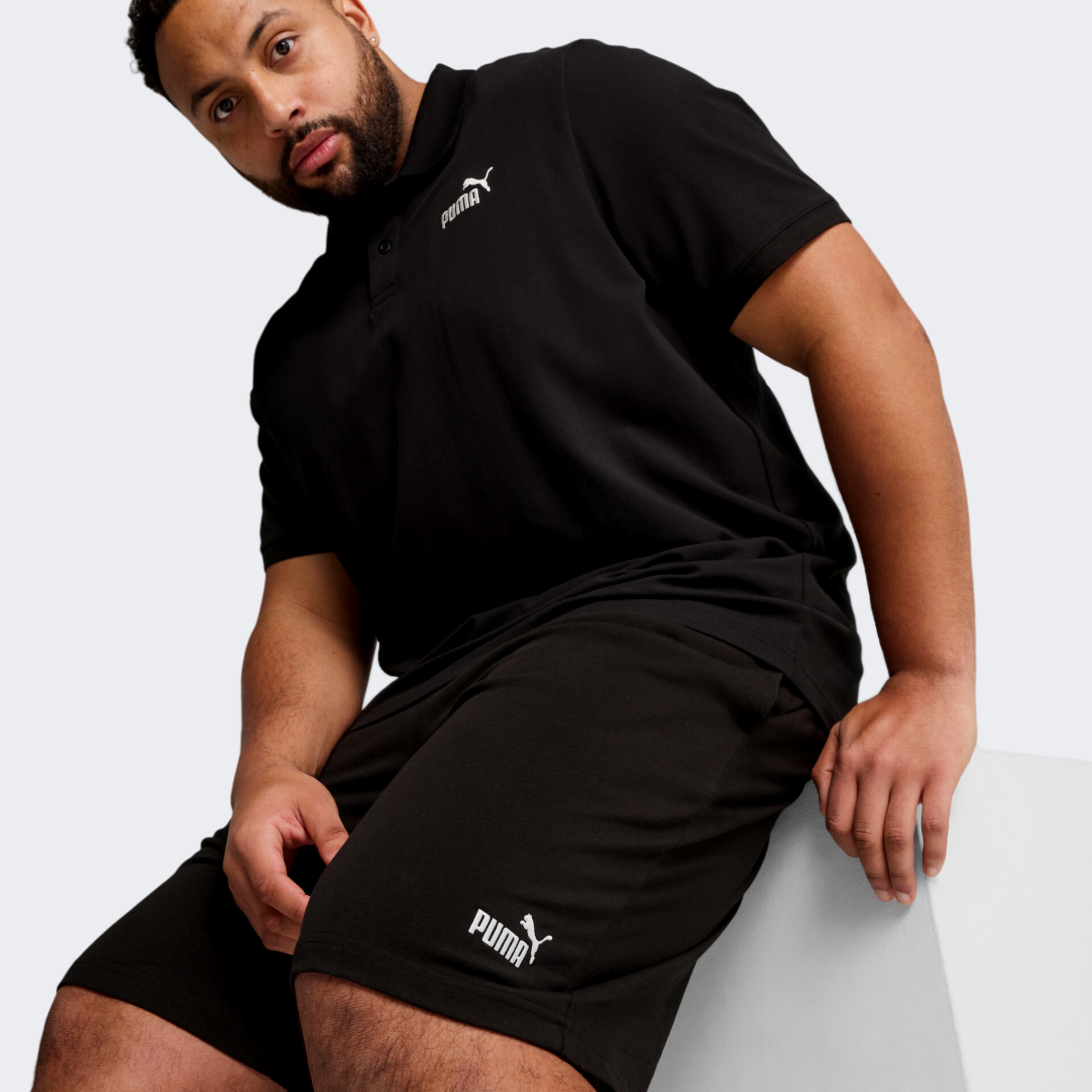 Шорти чоловічі Puma Essential Logo Black 682600-01 682600-01