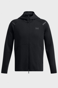 Худі UA Unstoppable Flc FZ HD EU 1389352-001 Under Armour L Чорний 1389352-001