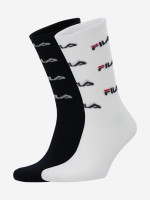 Шкарпетки для спорту (2 пари) 119593FLA-WM FILA 43-46 Чорний 119593FLA-WM