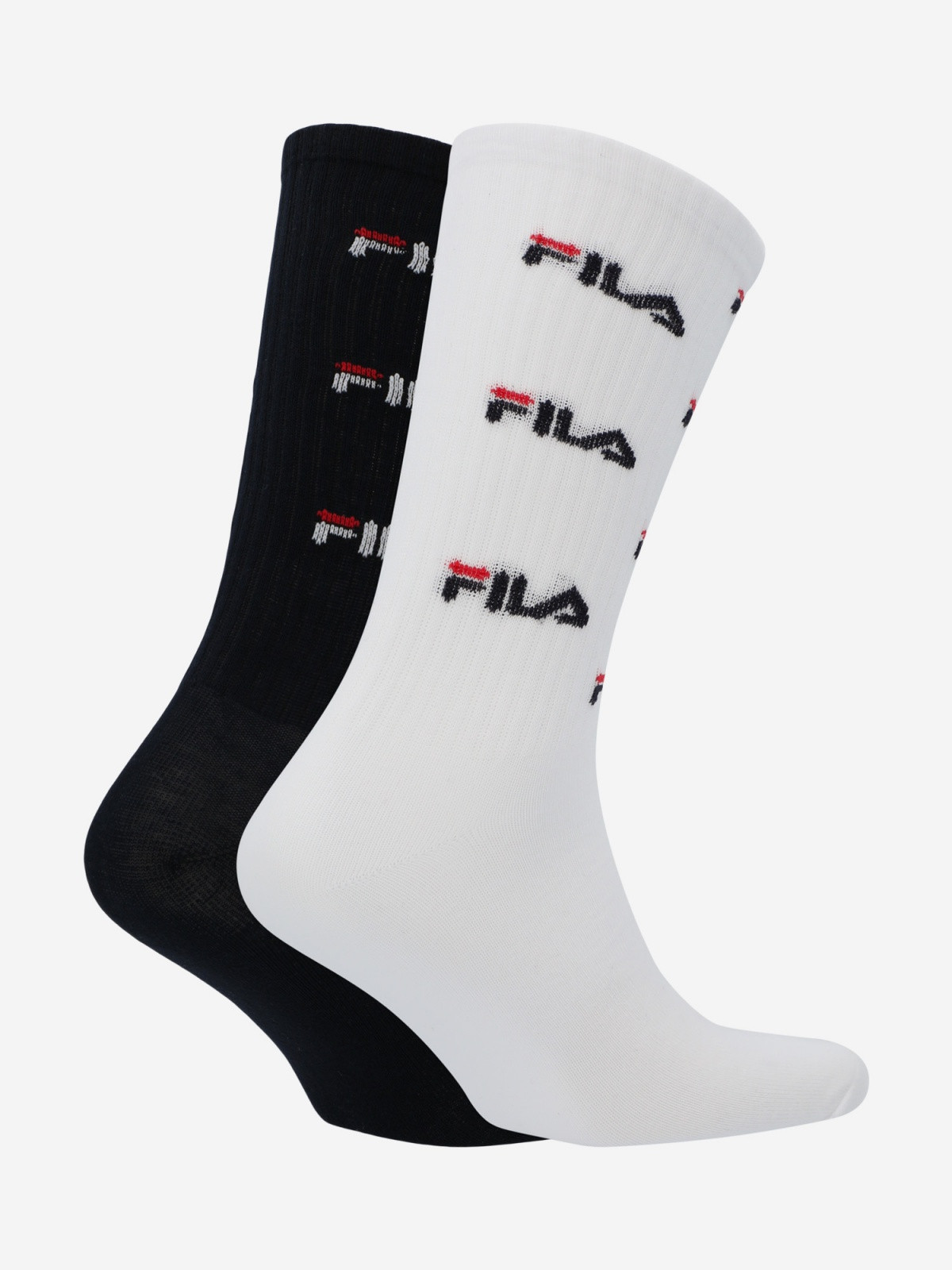 Шкарпетки для спорту (2 пари) 119593FLA-WM FILA 43-46 Чорний 119593FLA-WM