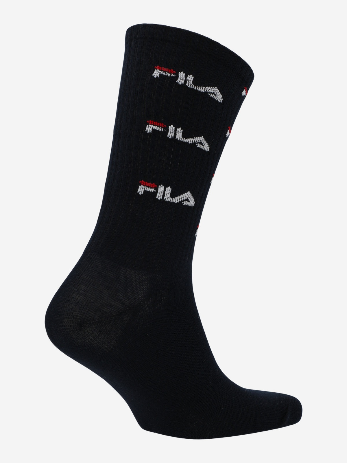 Шкарпетки для спорту (2 пари) 119593FLA-WM FILA 43-46 Чорний 119593FLA-WM