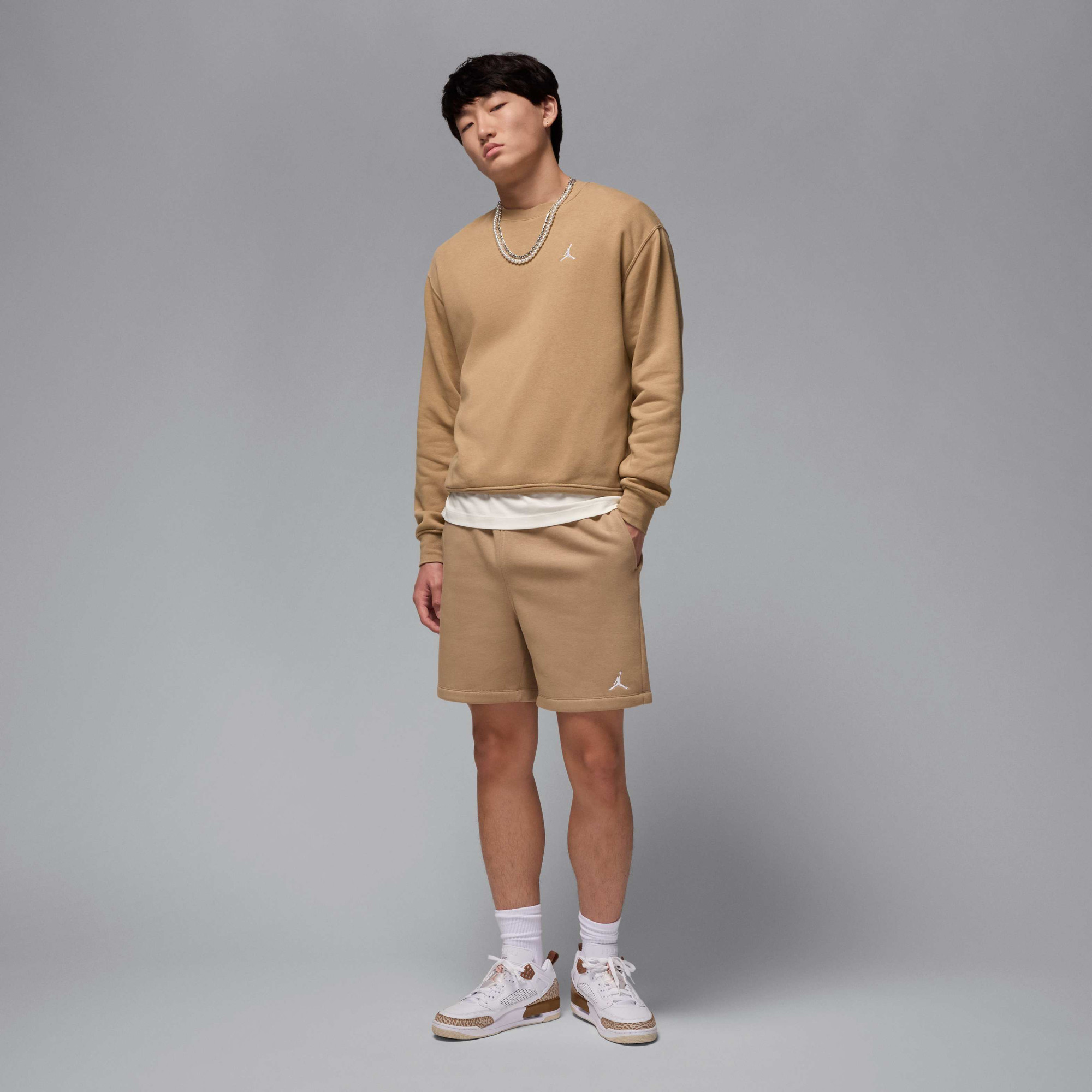 Світшот чоловічий Air Jordan Brooklyn Fleece Beige FV7293-257