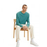 Кофта basic crew neck sweater 1027661-30277 Tom Tailor XXXL Бірюзовий 1027661-30277
