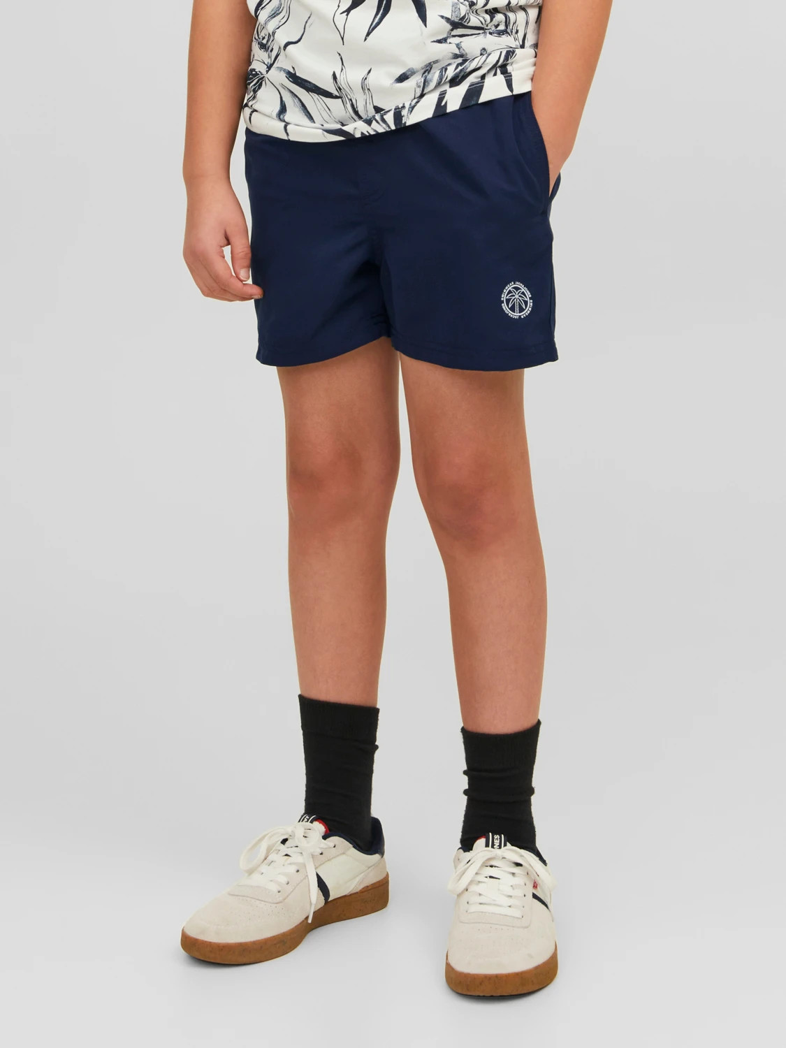 Шорти для плавання JPSTFIJI JJSWIM WB LY SN JNR 12228535-Navy Blazer Jack&Jones 140 Темно-синій 12228535-Navy Blazer