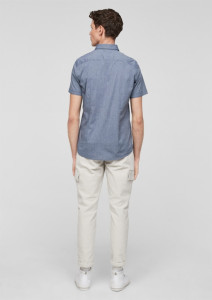 Сорочка 13.103.22.X004-56G6 s.Oliver L Синій 13.103.22.X004-56G6