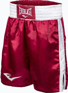 Шорти боксерські EVERLAST BOXING TRUNKS 23 IN червоний Уні L (P00000935-RD-WH-L) P00000935-RD-WH-L