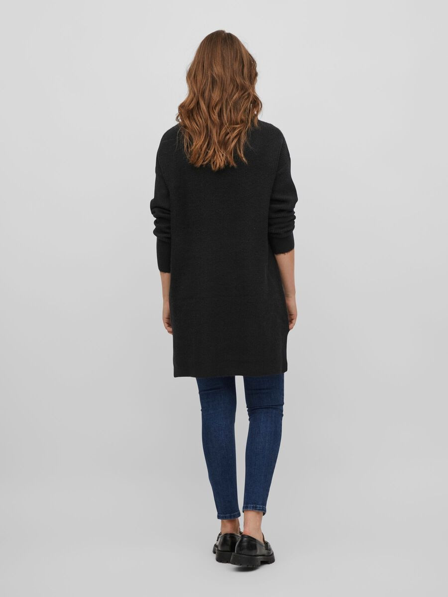 Кофта туніка 14074330-Black Vila L Чорний 14074330-BLACK
