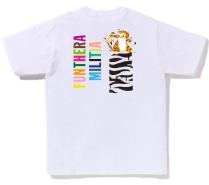 Футболка A BATHNIG APE Men's COLORS TIGER TEE 1L30110021