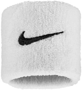 Напульсник Nike SWOOSH CLASSIC WRISTBANDS 2PK білий Уні One Size N.101.2405.101.OS