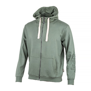 Кофта JEEP HOODED SWEATSHIRT FULL ZIP Sleeve Embroidery O102571-E850