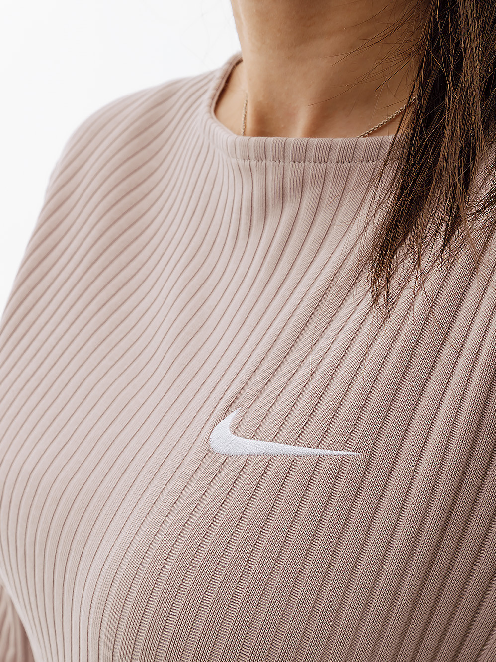 Кофта Nike W NSW RIB JRSY LS TOP DV7866-272