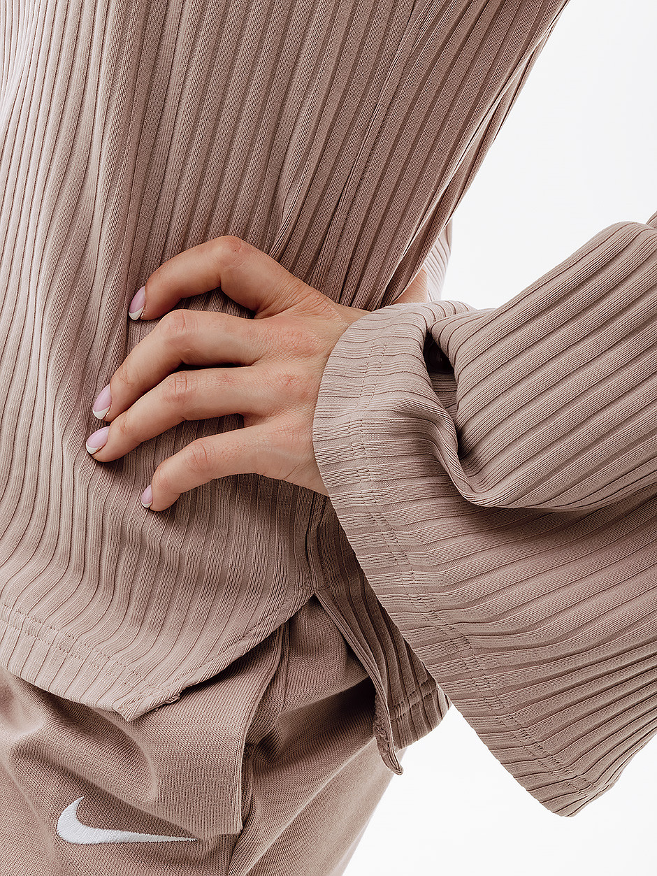 Кофта Nike W NSW RIB JRSY LS TOP DV7866-272