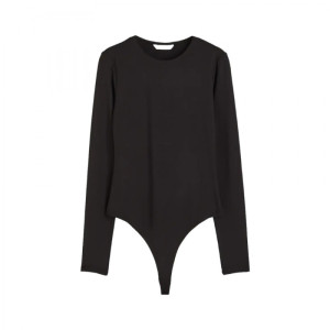 Боді H&M Jersey Thong Bodysuit Black 1195451001 M 1195451001