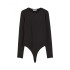 Боді H&M Jersey Thong Bodysuit Black 1195451001 M 1195451001