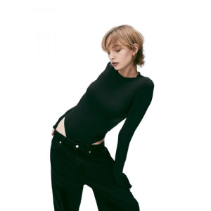 Боді H&M Jersey Thong Bodysuit Black 1195451001 M 1195451001