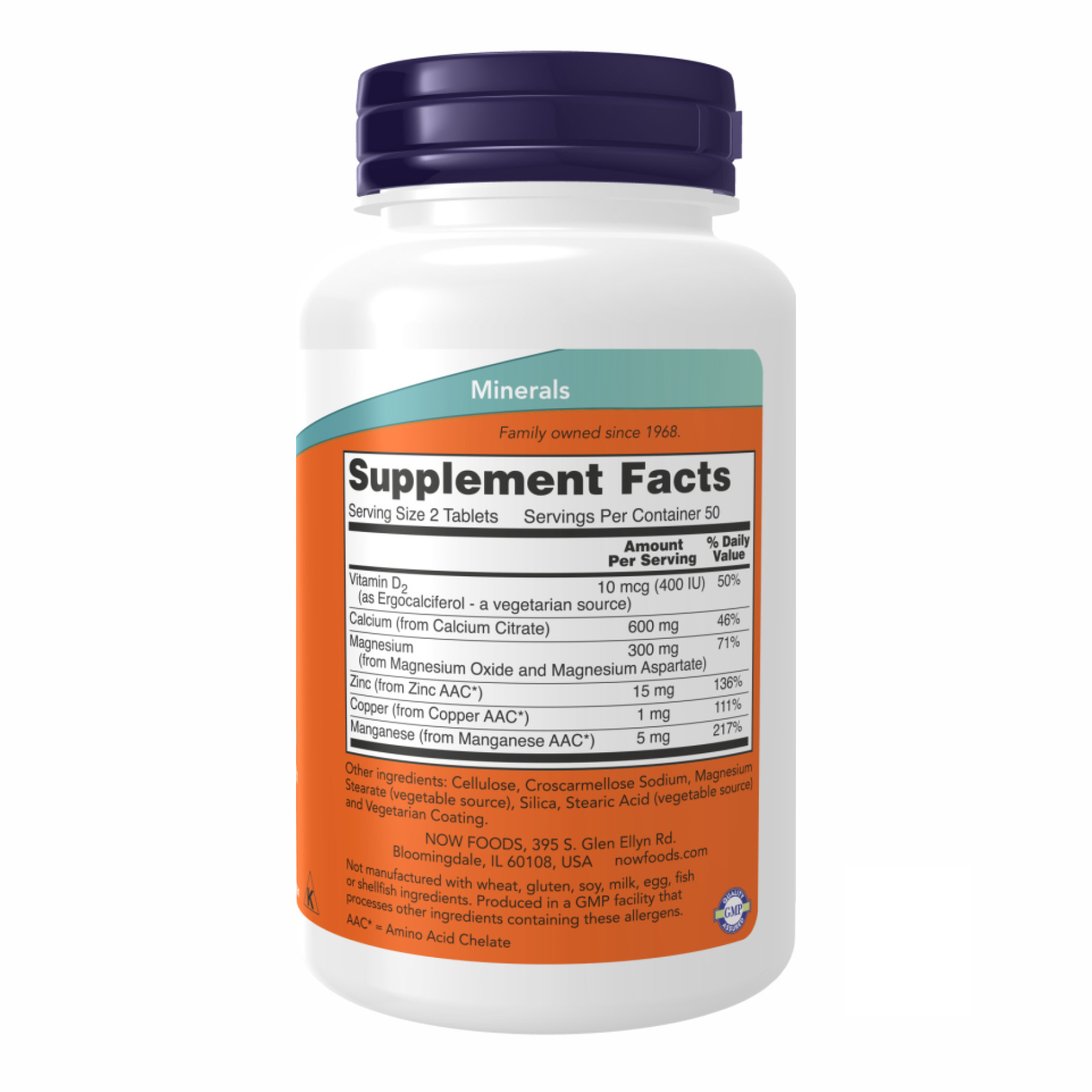Таблетки Calcium Citrate W/Min - 100 tabs 2022-10-0020