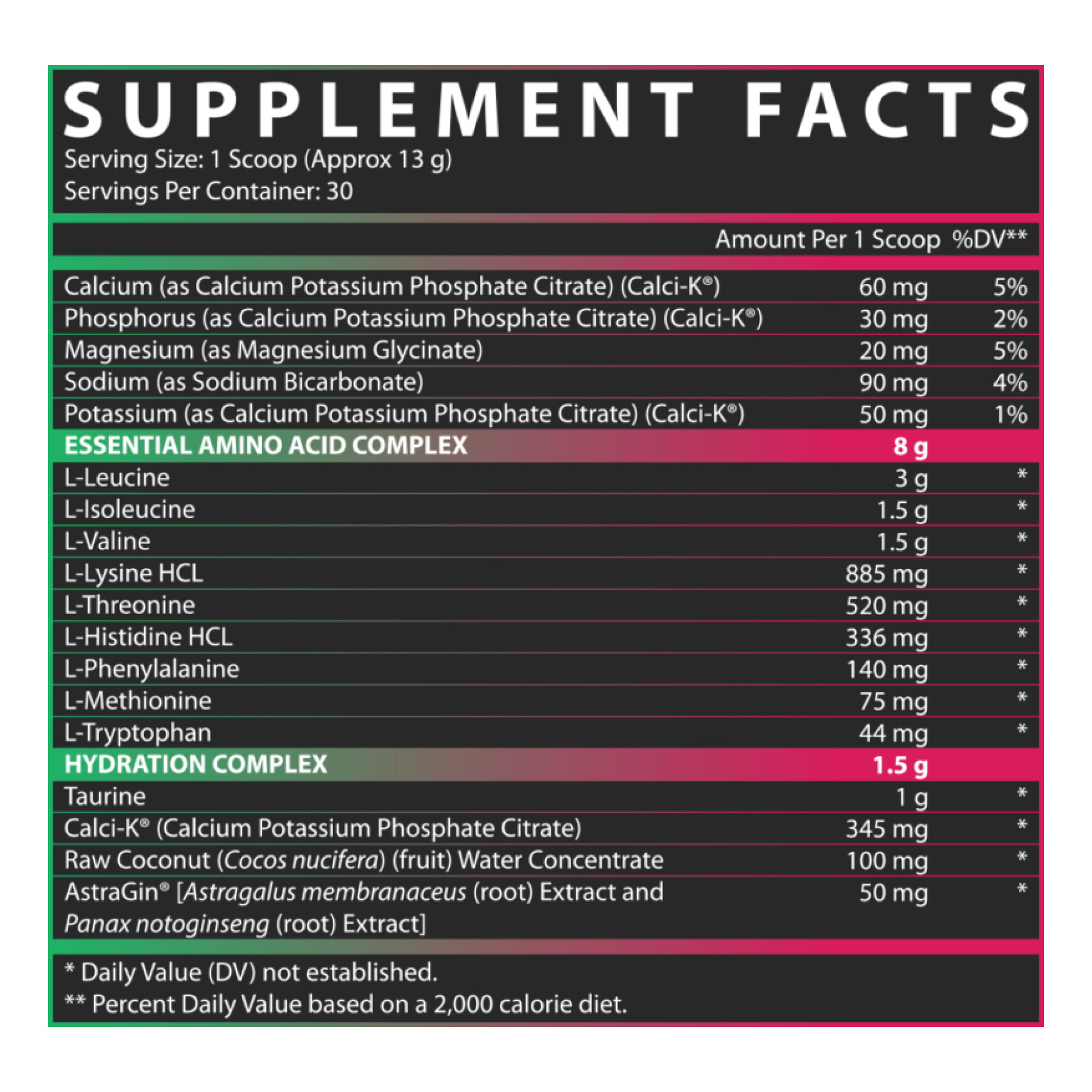 Порошок EAA Hydration - 30srv Apple Pear 100-63-1554638-20