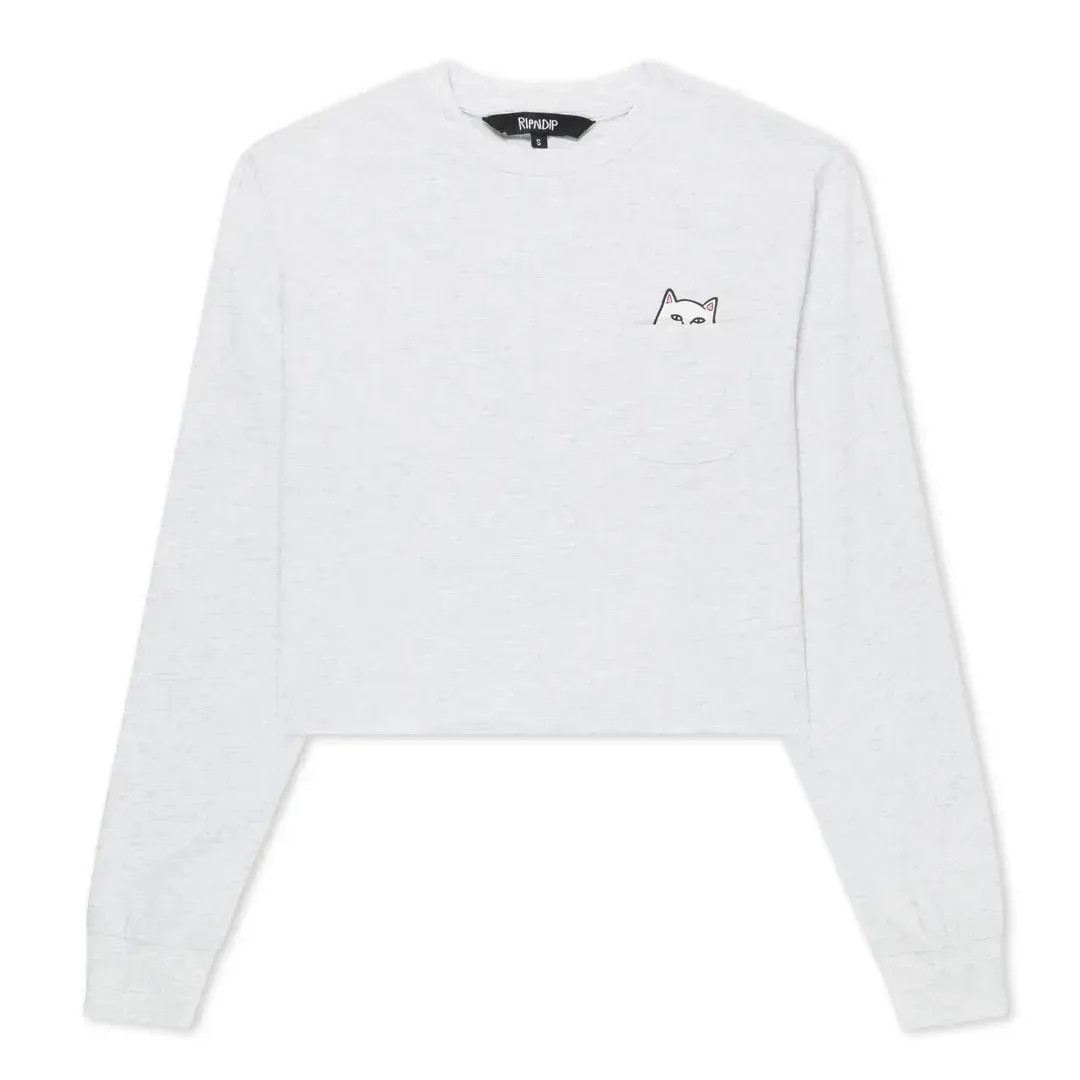 Лонгслів Ripndip LORD NERMAL CROPPED LONG SLEEV RNDWOM73