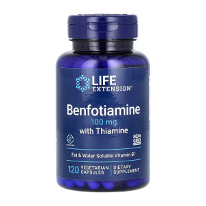 Капсули Benfotiamine with Thiamine	100 mg - 120 vcaps 2022-10-1882