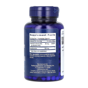 Капсули Benfotiamine with Thiamine	100 mg - 120 vcaps 2022-10-1882