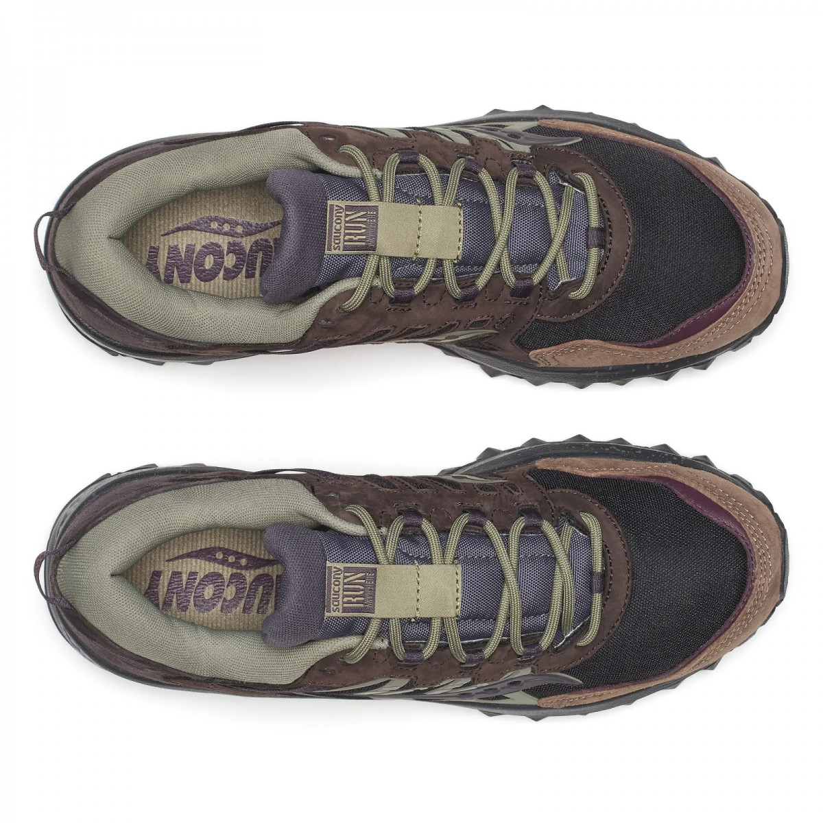 Кросівки GRID PEAK S70930-2 Saucony 10 (44) Темно-коричневий S70930-2