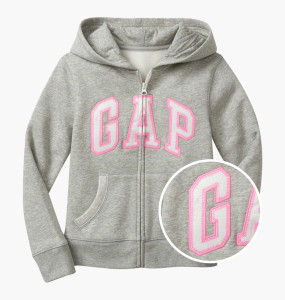 Толстовка дитяча Gap Kids Gap Logo Zip Hoodie In Fleece Grey 360996001 M 360996001