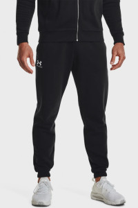Штани спортивні UA Essential Fleece Jogger 1373882-001 Under Armour S Чорний 1373882-001