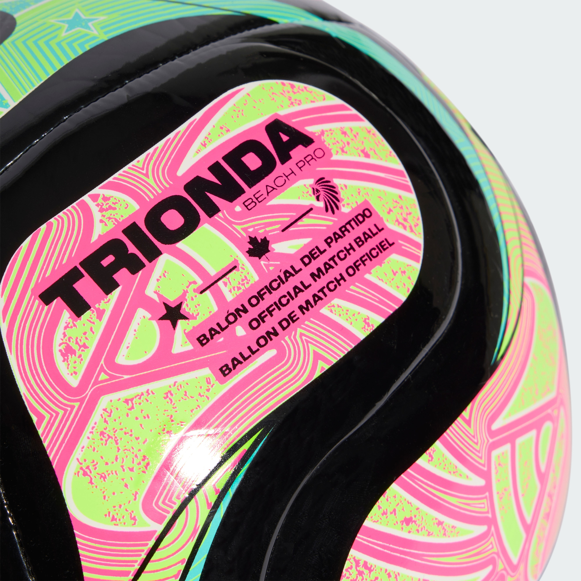 М'яч футбольний Adidas World Cup 26 Trionda Pro Beach JD8036